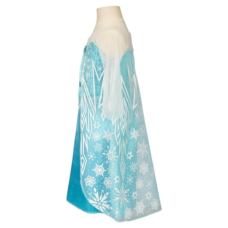 Disney's Frozen Elsa Film Inspired Fashion Dress with Intricate