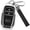 Silver/Black, variant on Key Fob Cover Compatible with Toyota Tacoma 4Runner Prius Corolla Cross Hatchback Tundra Sequoia 2022-2025 Keychain Case Holder Protector,Gold/Black