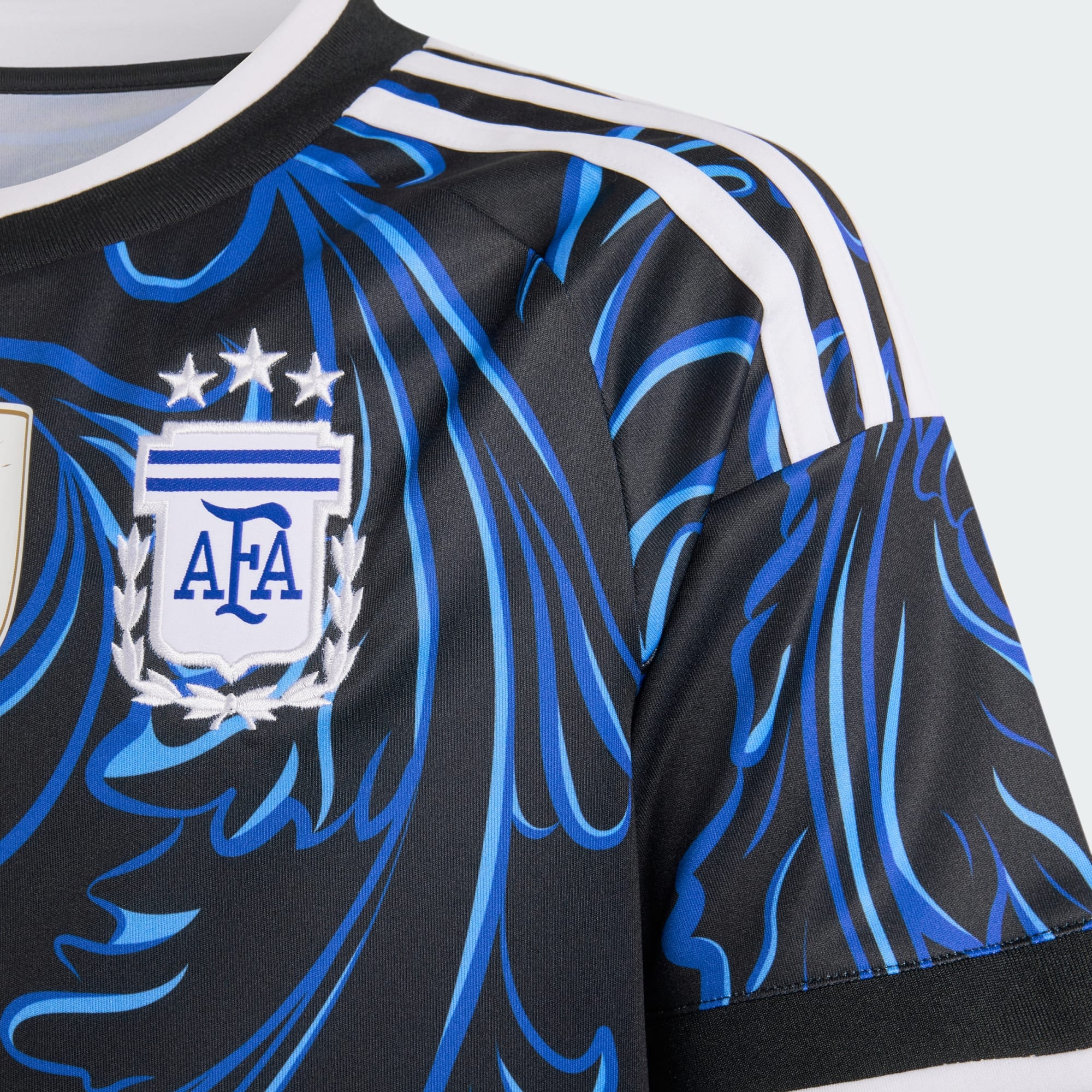 Adidas Argentina Youth Away Messi #10 Soccer Jersey Blue photo 3