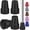 black, variant on 4 Pack Replacement Rubber Cane Tips 3/4 Inch Heavy Duty Rubber Crutch Tips Non Slip Walker Tips for Walkers Commodes Shower Chairs Canes Leg (Grey)