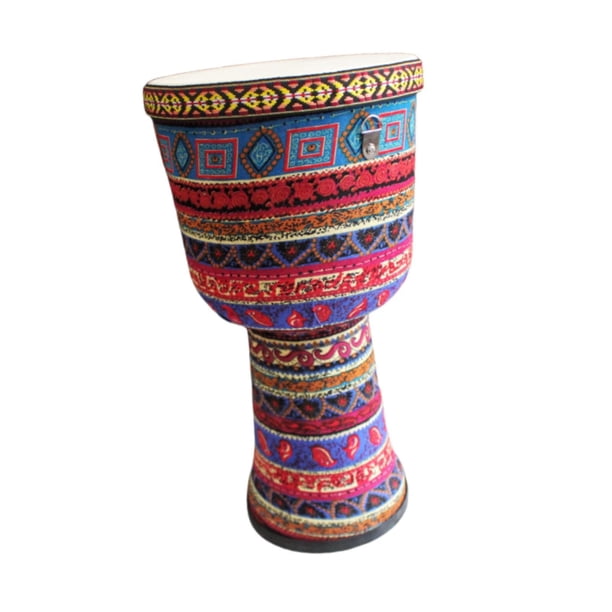 Djembe Tambor de ritmo Juguete portátil educativo temprano de PVC Tambor de mano profesional para Púrpura