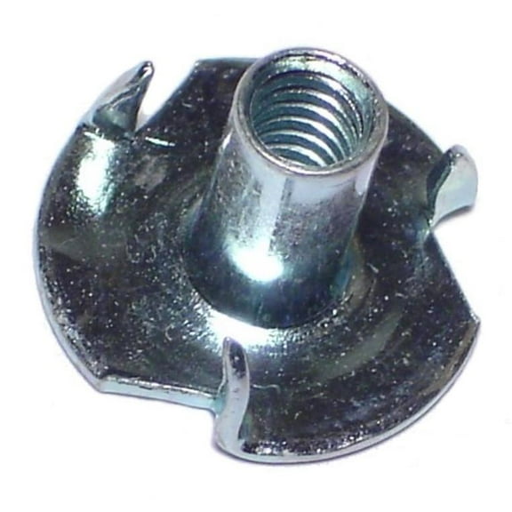 #10-24 x 7/16" Zinc Pronged Tee Nuts TNS-062 (16 pcs.)