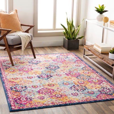 Art of Knot Traditional Medallion Area Rug, 63 in x 85 in