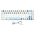 thumbnail image 2 of Clavier de Jeu, Clavier de Jeu Rétroéclairé 10 RVB, Clavier de Jeu USB 68 Touches avec Commutateur Bleu, Clavier Filaire pour Ordinateurs de Bureau et Portables PC, 2 of 8