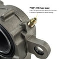 thumbnail image 3 of Speedway Motors 1978-1988 GM Metric G-Body Brake Caliper, IMCA Approved Stock Replacement with 7/16-20 LH Inlet, Compatible with Buick Chevy Olds Pontiac Mid-Size Cars, 3 of 16