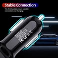 thumbnail image 3 of Cargador De Coche Con 4 Puertos Usb Cargador De Coche Qc 3 De Carga Rápida Adaptador De Carga Usb Eigraketly VI011992-02, 3 of 6