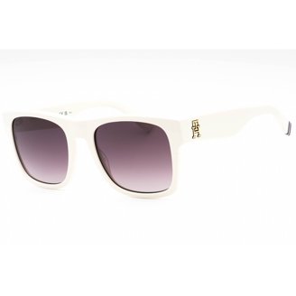 TOMMY HILFIGER TJ-0027-S-0VK6-KU Sunglasses Sun Glasses 0VK6 WHITE Authentic New Tommy Hilfiger TJ 0027/S VK6/KU Pilot White Sunglasses  main image 3