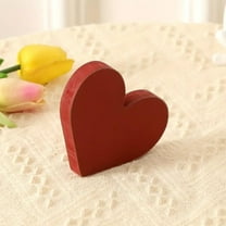 Valentines Decor Wooden Hearts for Crafts 3.5 Inch Valentines Day Decorations