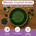 thumbnail image 2 of Boquilla para mosaico 1DFAUL 200 g negro cristal para manualidades DIY, 2 of 7
