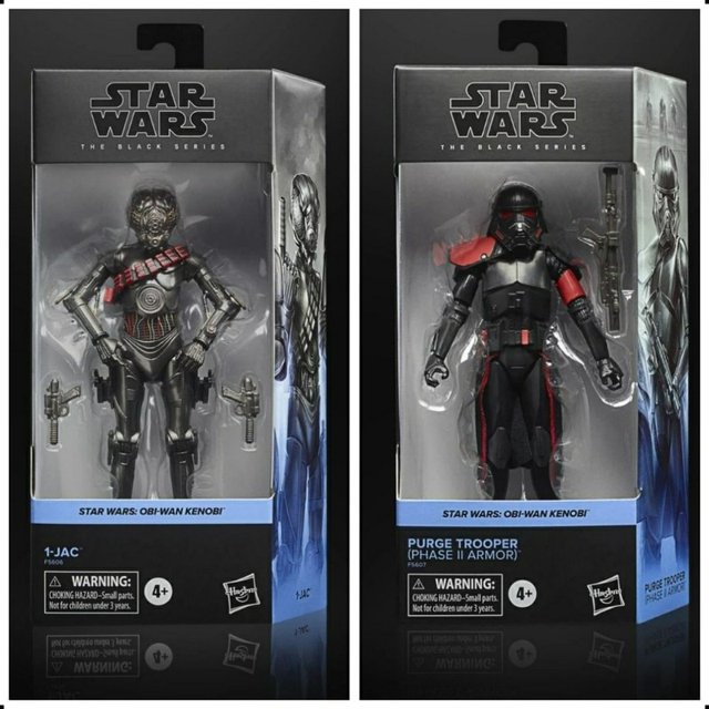 Original Star Wars Obi-wan Purge Trooper 1-jac Robot Action Figures Toys 6inch Movable Statues Collectible Ornaments GiftsPurge Trooper He Qiyong unisex