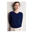 thumbnail image 2 of Sueter De Mujer Moda Sweater Dama Cuello V Abrigo Ligero LOLE  Sueter, 2 of 7