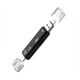 thumbnail image 3 of 5 in 1 USB 2.0 Type C/USB /-USB/TF/SD Memory Card Reader OTG Card Reader Adapter Mobile ,Black, 3 of 7