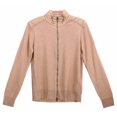 thumbnail image 1 of Belstaff Men's Light Camel Melange Kelby Zip Cardigan - L, 1 of 2