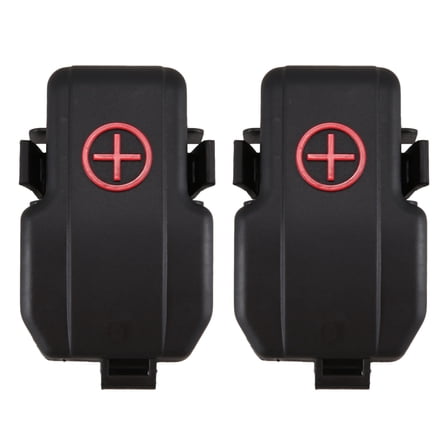 2X Battery Positive Insurance Cover Battery Terminal Cap Cover for 07-09 HD 91971-2B370,2 x Battery Positive Cover,black