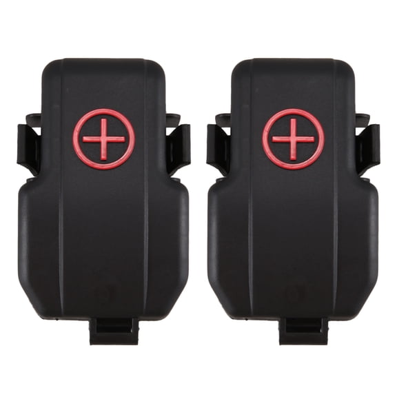2X Battery Positive Insurance Cover Battery Terminal Cap Cover for 07-09 HD 91971-2B370,2 x Battery Positive Cover,black