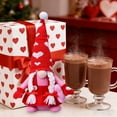 thumbnail image 5 of 1PCS Valentine's Day Decorations - Pink Plush Swedish Stuffed Ornaments, Home Table & Shelf Decor for Home Party, Valentine Gifts, 5 of 5