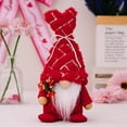 thumbnail image 4 of AYktou Valentine's Day Gnomes - Valentines Day Decorations - Valentines Day Gifts for Her, Teacher, Girls, Him - Wedding for Women - Valentines Day Couple Plush Gnomes Decorations for Home, 4 of 8