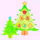 thumbnail image 5 of Fiudx Árbol de Navidad de Madera Diy, Manualidad Ultraligera, Decoración Festiva de Papá Noel y Reno, Ambiente Invernal Acogedor, Decoración para El Hogar y La Oficina, Juego de 3 Modelos, 5 of 6