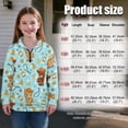 thumbnail image 7 of Uorisanigo Girls Half Zip Collar Sweatshirts Fall Winter Clothes Cowboy Horse Print Quarter Zipper Cropped Sweatshirt with Long Sleeve Oversized Athletic Tops Pullover Sweaters, 7 of 7