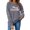 Gray, variant on Lovskoo Christmas Sweatshirts for Women Merry Christmas Shirt Xmas Crewneck Pullover Long Sleeve Tops