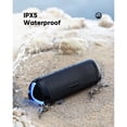 thumbnail image 7 of Bluetooth Speaker with HD Sound, Portable Wireless, IPX5 Waterproof, Up to 24H Playtime, TWS Pairing, BT5.3, for Home/Party/Outdoor/Beach, Electronic Gadgets, Birthday Gift (Black), 7 of 7