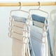 thumbnail image 5 of Pantalones Rack Multifuncional Hogar Ahorro de Espacio Multi Capa Pantalones Percha Pantalones Armario Color Ropa Pinza 5 A, 5 of 5