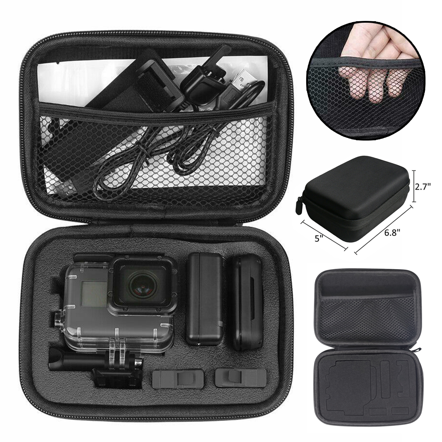 Sport Travel Carrying Camera Case Shockproof Storage Protective Bag Box