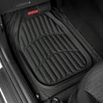 thumbnail image 2 of MotorTrend FlexTough Tortoise, Heavy-Duty Rubber Floor Mats for All Weather Protection, Deep Dish, Black, 2 of 7