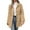 Womens Clothing Khaki, variant on Womens Trench Coats, Women's Oversized Long Trench Coat Double Breasted Lapel Windproof Overcoat with Belt S-XL