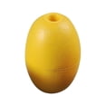 thumbnail image 3 of LOVIVER 5xFloat Buoy Olive Shaped Buoy Ball Deep Water Float for Boats Dock Pool Yellow, 3 of 8