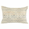 thumbnail image 2 of Bohemian Floral, King Size Pillow Cover, Pillowcase Protectors with Zipper, Breathable Decorative Throw Pillow Case Cover, Vintage Gradient European Line Pillow Shams for Couch Sofa 20x36Inch, 2 of 8