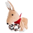 thumbnail image 3 of Marionetas de mano de canguro, marionetas de peluche suaves, guante para niños, muñeco de canguro, animal de peluche, marioneta de mano para contar historias, juguete para cumpleaños, Navidad, fiest, 3 of 5