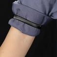 thumbnail image 4 of ZOUBAOQ Sleeve Holders for Women Men, Stretchy Metal Sleeve Garters, Anti-Slip Elastic Arm Straps Fixing Long Sleeves Armbands for Band Stretch Garters, 4 of 9