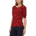 thumbnail image 3 of Tommy Hilfiger Womens Floral Print Pullover Top, 3 of 6