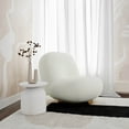 thumbnail image 2 of Aloe White Concrete Side Table, 2 of 5