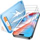 thumbnail image 1 of Chenchen for iPhone 16 Pro Screen Protector 3 Pack, [9H+ Hardness] [Military-Grade Drop Protection] [Sensitive Touch] [Easy Installation] [HD Clear] Full Edge Coverage Tempered Glass, 1 of 1