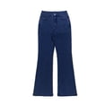 thumbnail image 7 of Flared Jeans for Women, Jeans Slim Fit Bootcut Flared Pants High Waisted Vintage Denim Pants Streetwear Skinny Long Pants with Pockets, 7 of 7