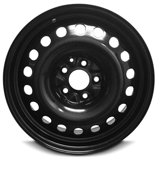 Steel Wheel Rim 17 inch fits 2013-2020 Nissan Sentra Black Full-Size 5