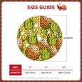 thumbnail image 4 of Kll Tropical Summer Fruit Christmas Tree Skirt 36",Party Decorations Farmhouse For Christmas Decorations Holiday Party, 4 of 8