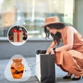 thumbnail image 5 of JAGASY Car Urns Ashes Keepsake for Men - Small Orange Medium Size Urns for Human Ashes Adult Female - Funeral Gift for Loss of Loved One - Memorial Urn for Car Lover - 3 Inch, 5 of 6