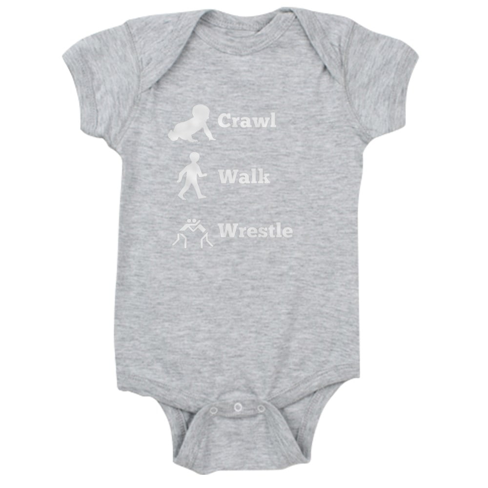 crawl walk fish onesie walmart