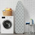 thumbnail image 7 of 13" x 45"Ironing Board Cover, Adjustable Ironing Donkey Cover, Easy Fit, Scorch Resistant, 7 of 7