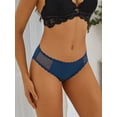 thumbnail image 3 of Dobby Mesh Lace Trimmed Menstrual Underwear, 3 of 4