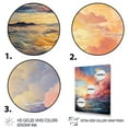 thumbnail image 3 of Designart "Canvas of the Skies Cloudy Artistry III" Landscape & Nature Floater Framed Canvas Art Print, 3 of 7