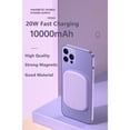 thumbnail image 7 of AOLIGEI Magnetic Portable Charger, 5000mAh/10000mAh Wireless Portable Charger with USB-C Cable, Battery Pack Only Compatible with iPhone 15/15 Plus/15 Pro/15 Pro Max, iPhone 14/13/12 Series etc., 7 of 7