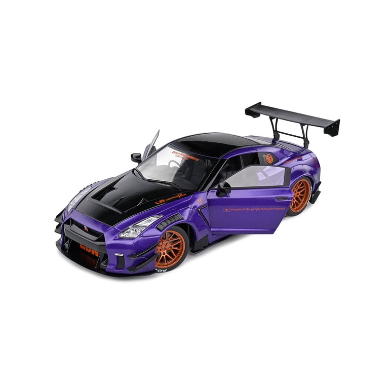 2022 Nissan GT-R (R25) w/Liberty Walk 2.0 - Purplezilla - Solido