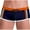 Dark Blue, variant on Wyobmus Men's Swimwear High Stretch Swimming Boxer Trunks Briefs Shorts Square Cut Swimsuits With Drawstring Dark Blue