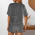 thumbnail image 4 of MAIHAN Women Casual Outfits Summer Clothing Sets Shirt Tops Shorts Clothes Sets Cute 2 Piece Outfits for Women Dressy Casual Outfits for Women, 4 of 5