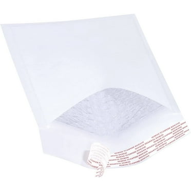 50 #1 7.25x12 White Kraft Paper Padded Bubble Envelopes Mailers Shipping 7.25"x12"
