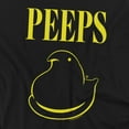 thumbnail image 2 of Easter Black and Yellow Unisex Adult Crewneck Sweatshirt, Black, X-Large, 2 of 5